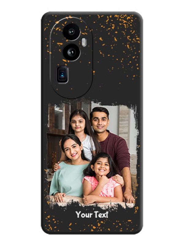 Custom Spray Free Design - Photo on Space Black Soft Matte Phone Cover - Reno 10 Pro Plus 5G