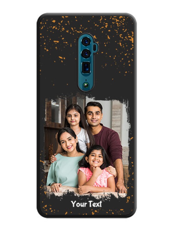 Custom Spray Free Design on Photo on Space Black Soft Matte Phone Cover - Oppo Reno 10X Zoom