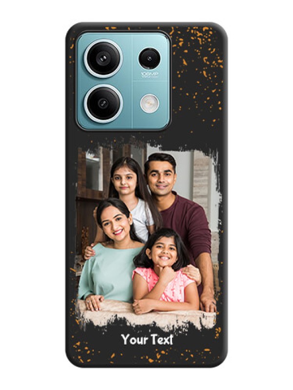 Custom Spray Free Design - Photo on Space Black Soft Matte Phone Cover - Poco X6 Neo 5G