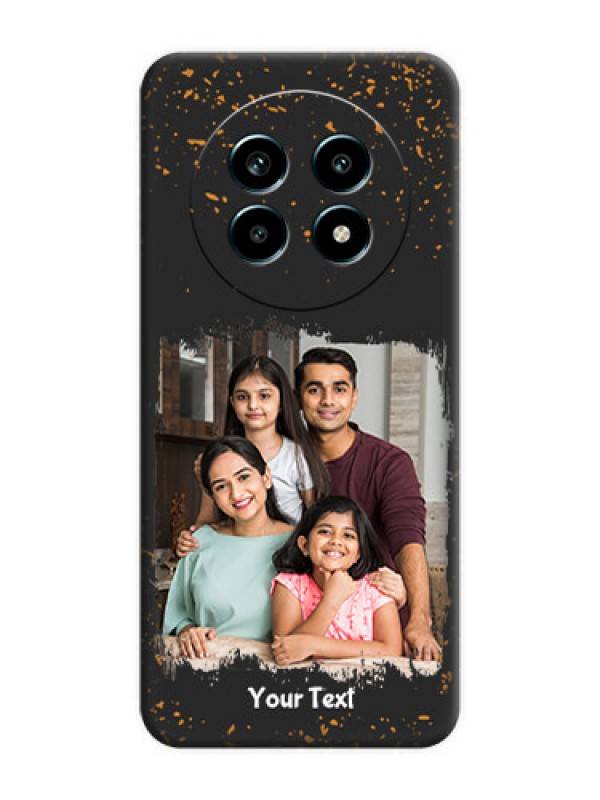 Custom Spray Free Design on Photo On Space Black Custom Soft Matte Mobile Back Cover - Realme 13 Pro 5G