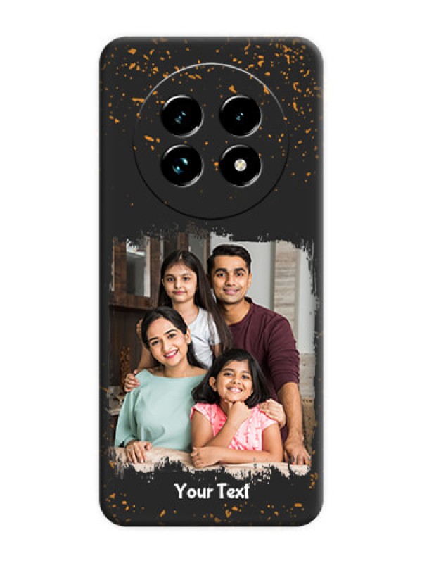 Custom Spray Free Design on Photo On Space Black Custom Soft Matte Mobile Back Cover - Realme 13 Pro Plus 5G