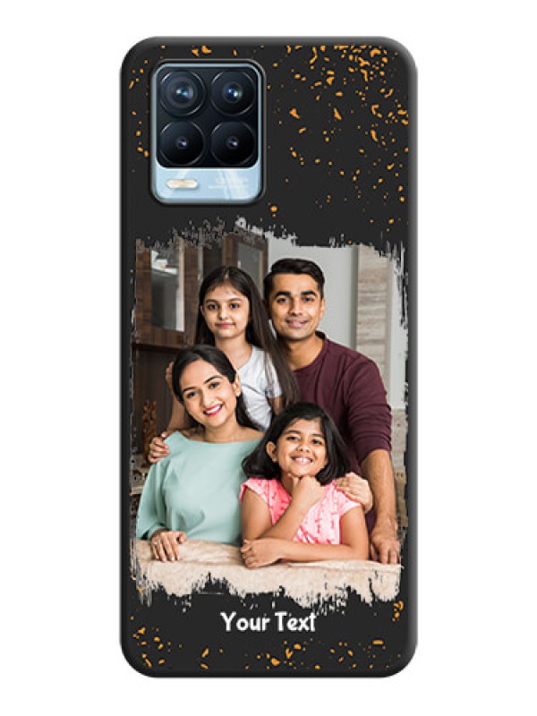 Custom Spray Free Design on Photo on Space Black Soft Matte Phone Cover - Realme 8 Pro