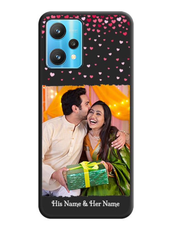 Custom Fall in Love with Your Partner  on Photo on Space Black Soft Matte Phone Cover - Realme 9 Pro 5G