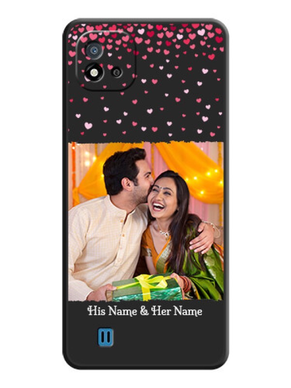 Custom Fall in Love with Your Partner  on Photo on Space Black Soft Matte Phone Cover - Realme C11 2021