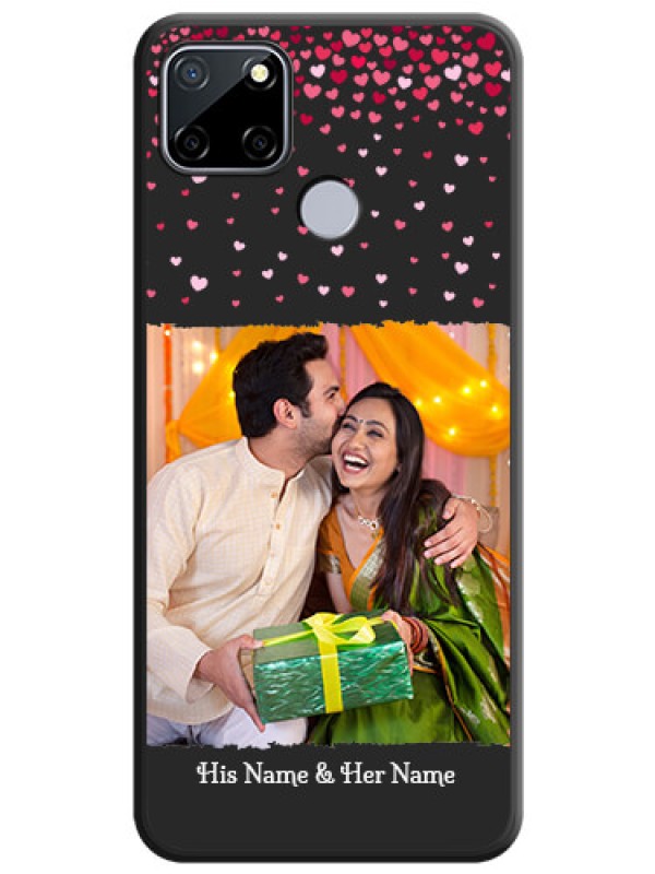 Custom Fall in Love with Your Partner  on Photo on Space Black Soft Matte Phone Cover - Realme C12