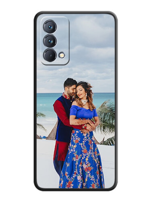 Custom Full Single Pic Upload On Space Black Personalized Soft Matte Phone Covers -Realme Gt Master