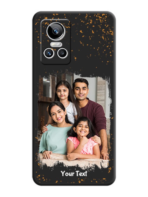 Custom Spray Free Design on Photo on Space Black Soft Matte Phone Cover - Realme GT Neo 3