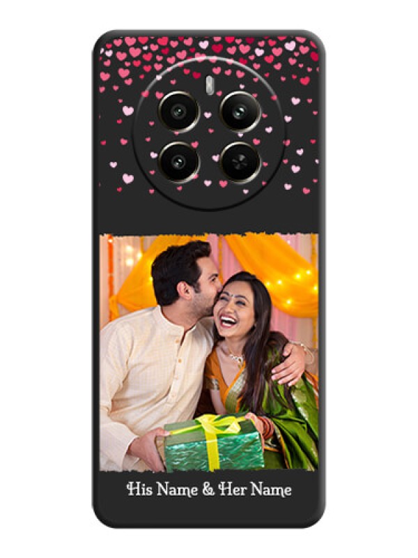 Custom Fall in Love with Your Partner - Photo on Space Black Soft Matte Phone Cover - Narzo 70 Pro 5G