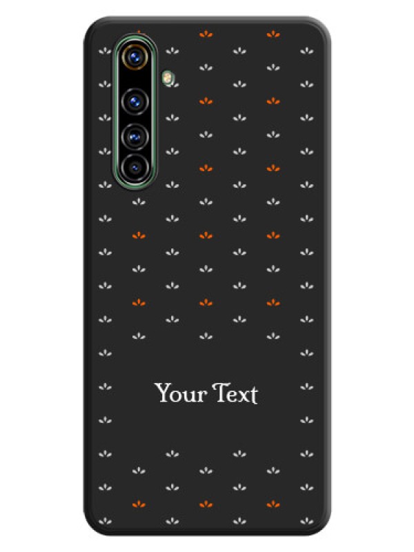 Custom Simple Pattern With Custom Text On Space Black Personalized Soft Matte Phone Covers -Realme X50 Pro 5G