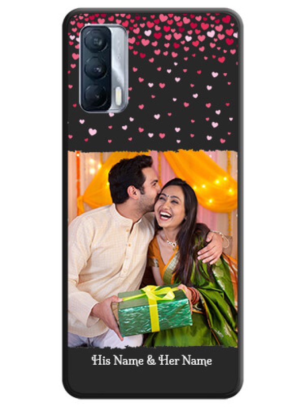Custom Fall in Love with Your Partner  on Photo on Space Black Soft Matte Phone Cover - Realme X7