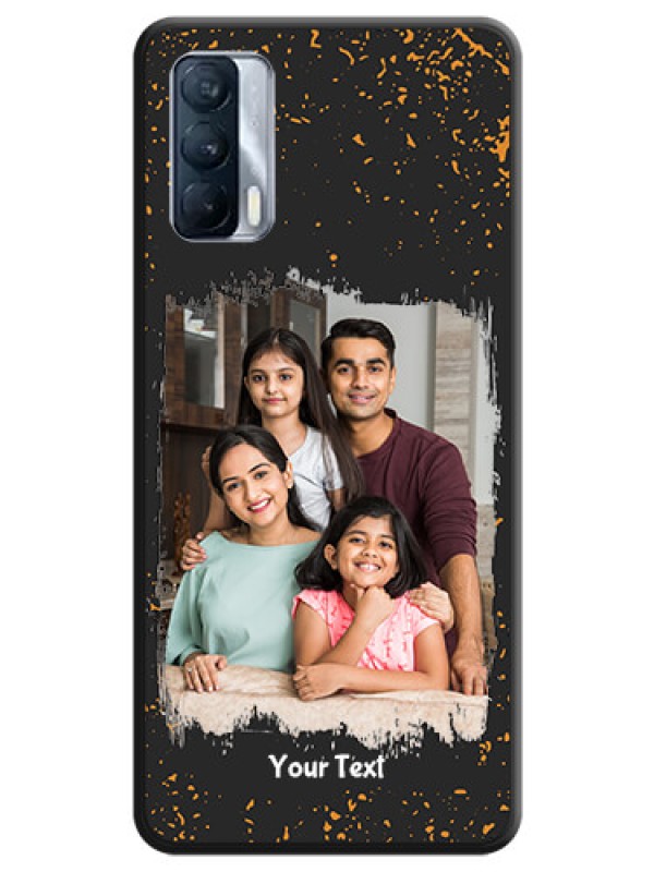 Custom Spray Free Design on Photo on Space Black Soft Matte Phone Cover - Realme X7