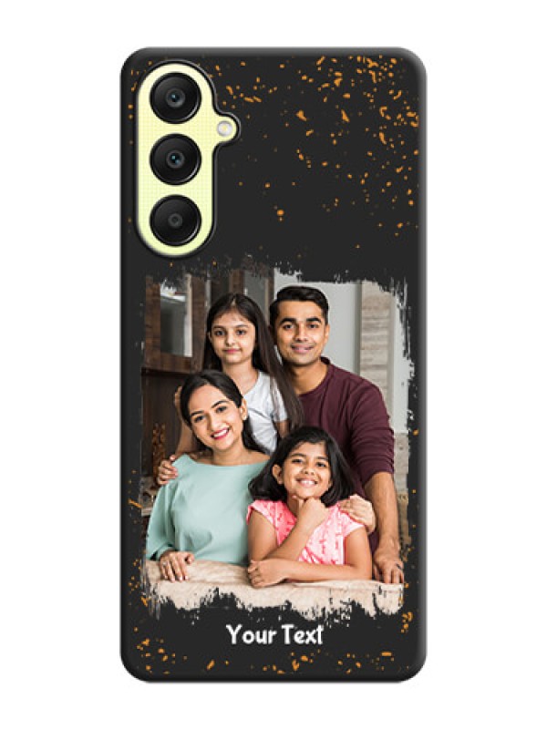 Custom Spray Free Design - Photo on Space Black Soft Matte Phone Cover - Galaxy A25 5G