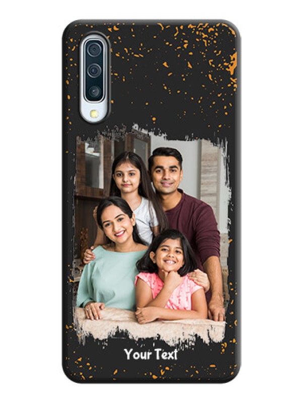 Custom Spray Free Design - Photo on Space Black Soft Matte Phone Cover - Galaxy A50