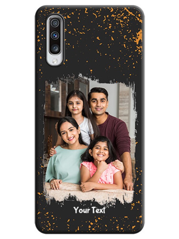 Custom Spray Free Design - Photo on Space Black Soft Matte Phone Cover - Galaxy A70