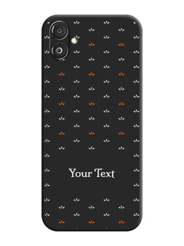 Custom Simple Pattern With Custom Text On Space Black Personalized Soft Matte Phone Covers - Galaxy F14 5G