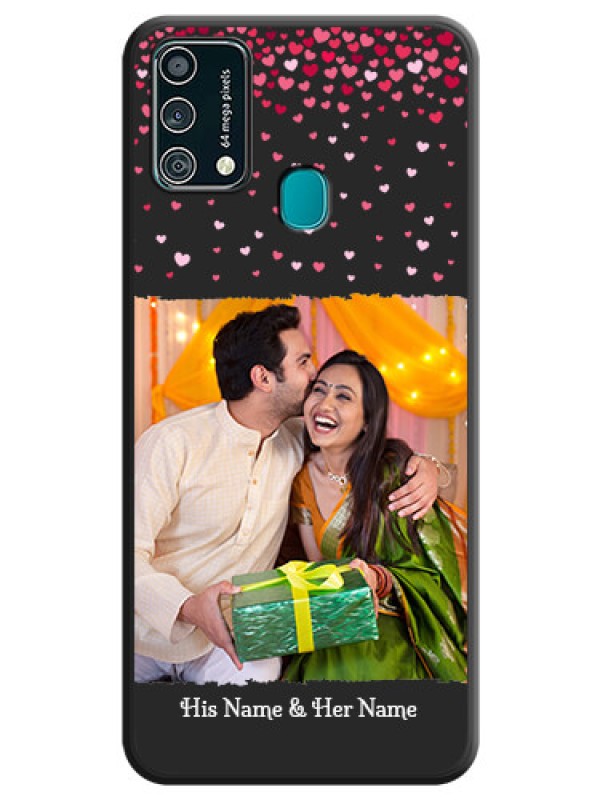 Custom Fall in Love with Your Partner  on Photo on Space Black Soft Matte Phone Cover - Galaxy F41