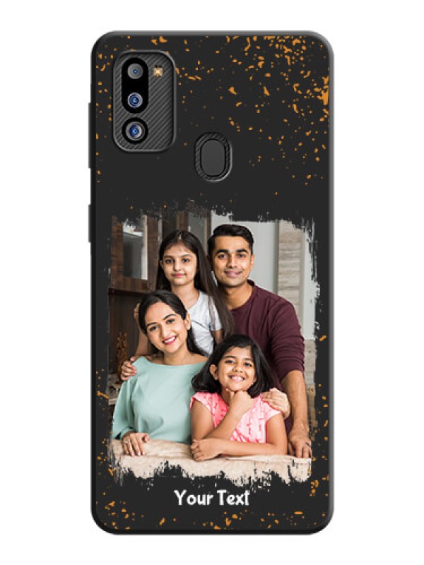 Custom Spray Free Design on Photo on Space Black Soft Matte Phone Cover - Galaxy M21 2021 Edition