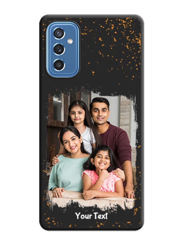 Custom Spray Free Design on Photo on Space Black Soft Matte Phone Cover - Samsung Galaxy M52 5G