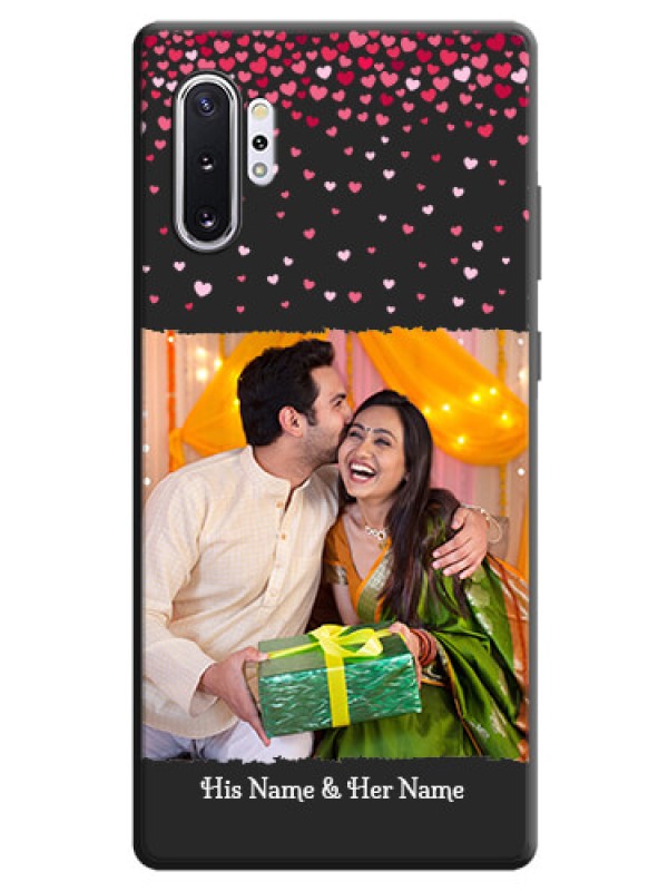 Custom Fall in Love with Your Partner  - Photo on Space Black Soft Matte Phone Cover - Galaxy Note 10 Plus