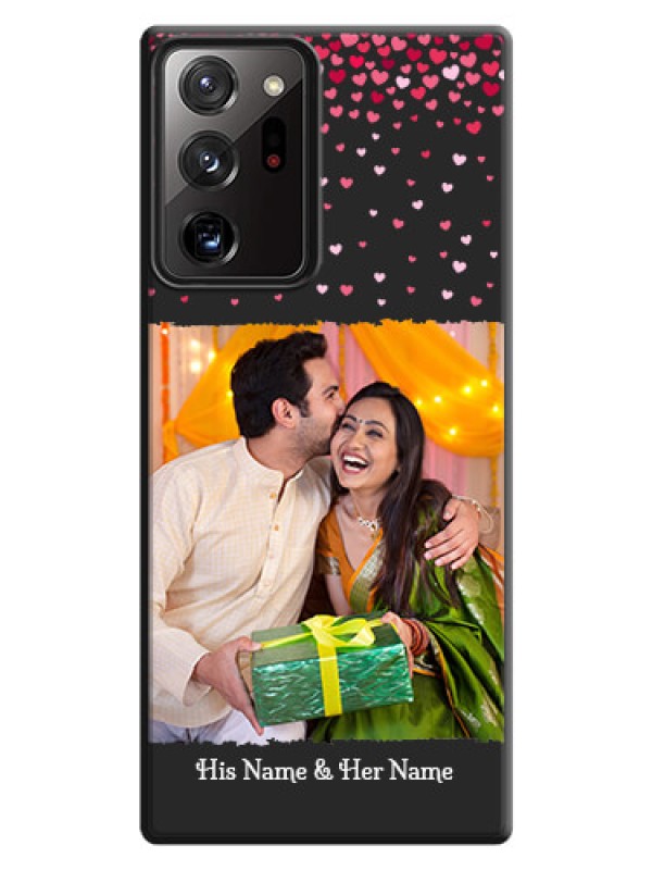 Custom Fall in Love with Your Partner  - Photo on Space Black Soft Matte Phone Cover - Galaxy Note 20 Ultra