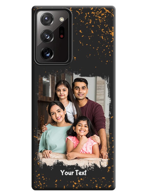 Custom Spray Free Design - Photo on Space Black Soft Matte Phone Cover - Galaxy Note 20 Ultra
