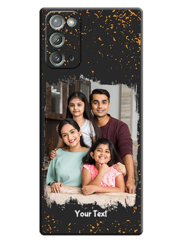 Custom Spray Free Design - Photo on Space Black Soft Matte Phone Cover - Galaxy Note 20