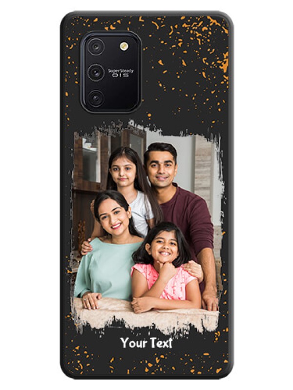 Custom Spray Free Design on Photo on Space Black Soft Matte Phone Cover - Galaxy S10 Lite