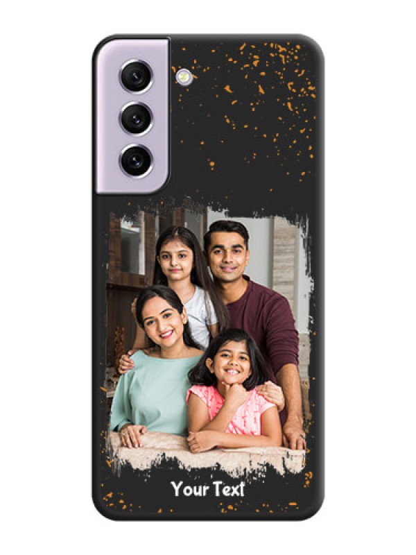 Custom Spray Free Design on Photo on Space Black Soft Matte Phone Cover - Galaxy S21 FE 5G