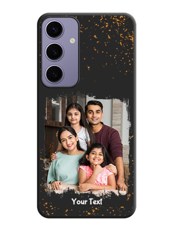 Custom Spray Free Design - Photo on Space Black Soft Matte Phone Cover - Galaxy S24 Plus 5G