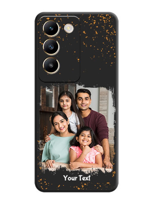 Custom Spray Free Design - Photo on Space Black Soft Matte Phone Cover - Vivo T3 5G