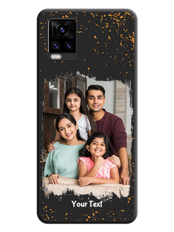 Custom Spray Free Design on Photo on Space Black Soft Matte Phone Cover - Vivo V20 Pro 5G