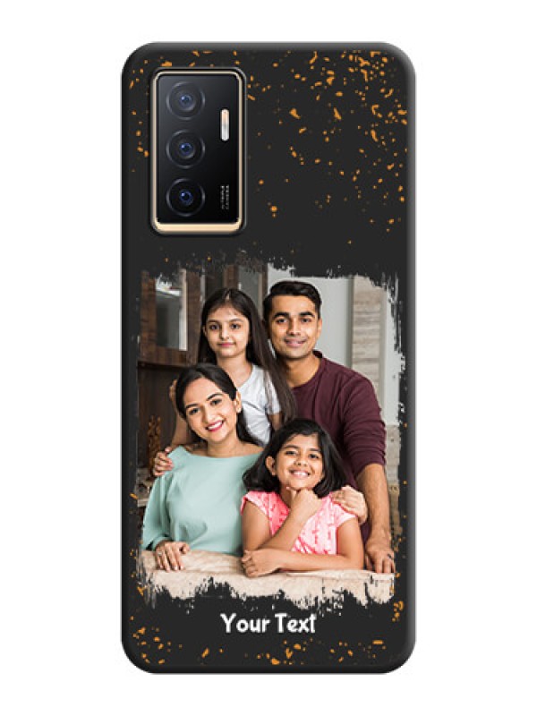 Custom Spray Free Design on Photo on Space Black Soft Matte Phone Cover - Vivo V23e 5G