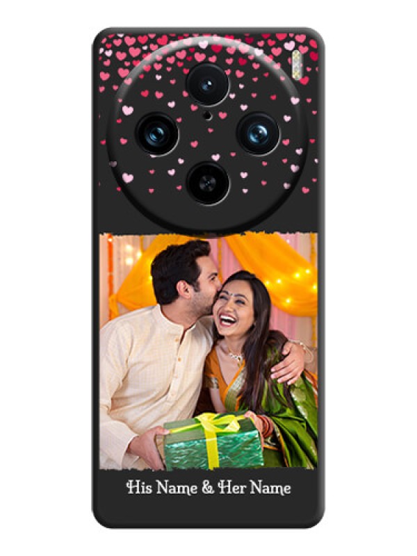 Custom Fall in Love with Your Partner - Photo on Space Black Soft Matte Phone Cover - Vivo X100 Pro 5G