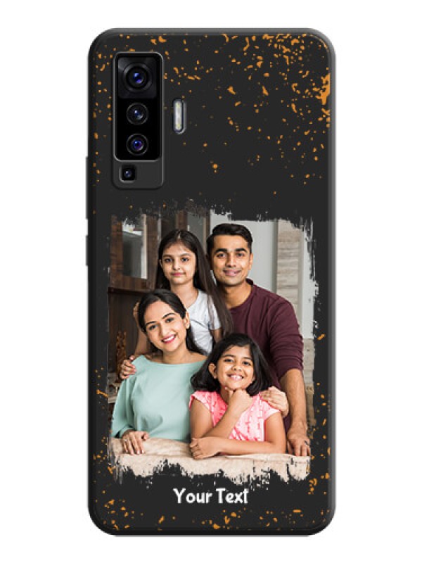 Custom Spray Free Design - Photo on Space Black Soft Matte Phone Cover - Vivo X50 