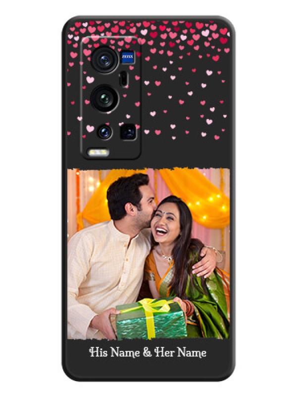 Custom Fall in Love with Your Partner  on Photo on Space Black Soft Matte Phone Cover - Vivo X60 Pro Plus