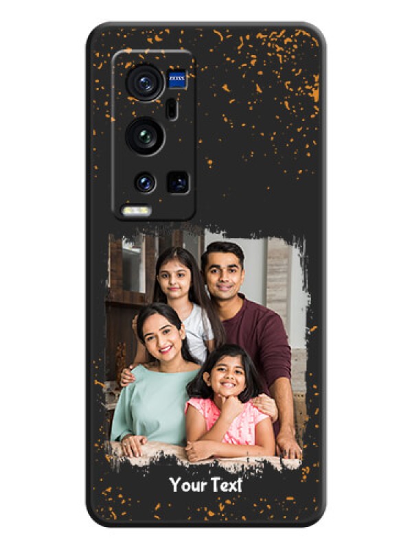 Custom Spray Free Design on Photo on Space Black Soft Matte Phone Cover - Vivo X60 Pro Plus