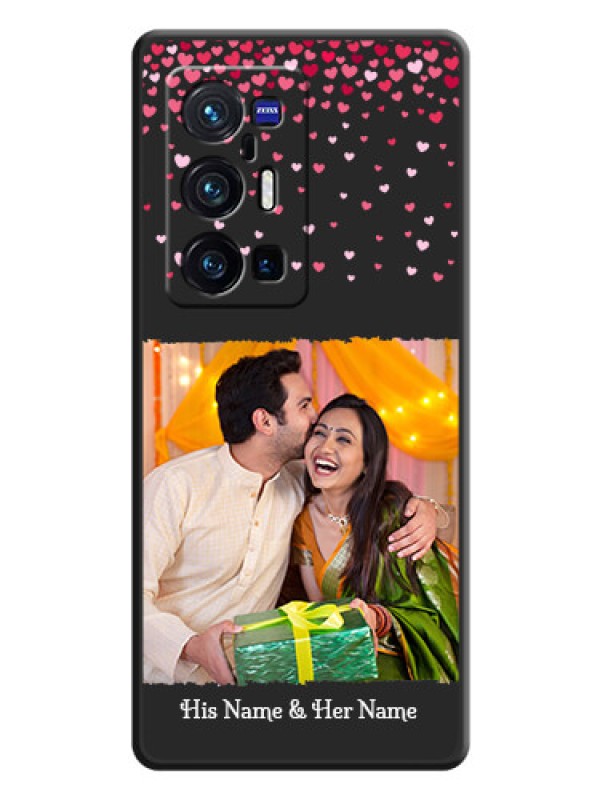 Custom Fall in Love with Your Partner  on Photo on Space Black Soft Matte Phone Cover - Vivo X70 Pro Plus 5G