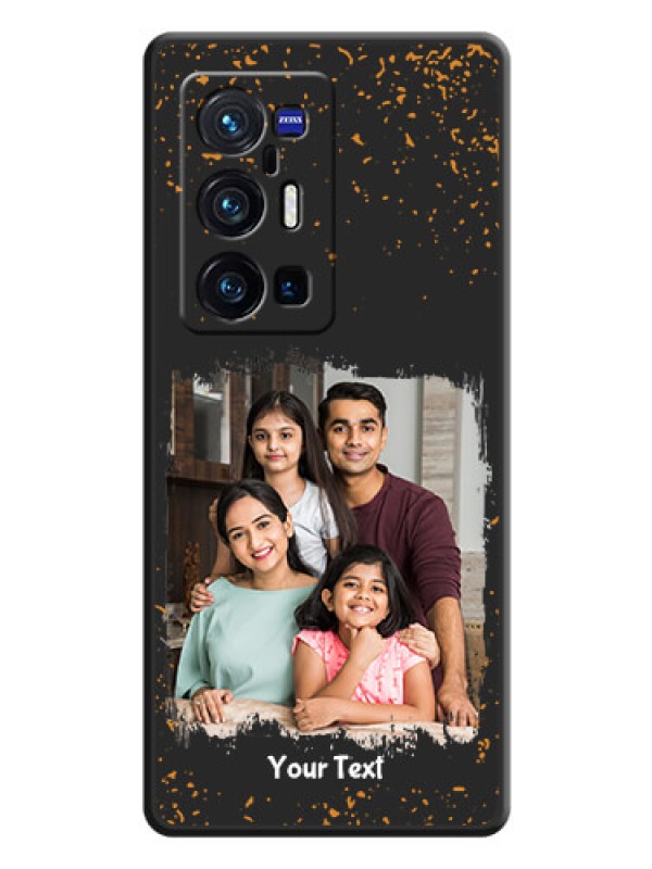 Custom Spray Free Design on Photo on Space Black Soft Matte Phone Cover - Vivo X70 Pro Plus 5G