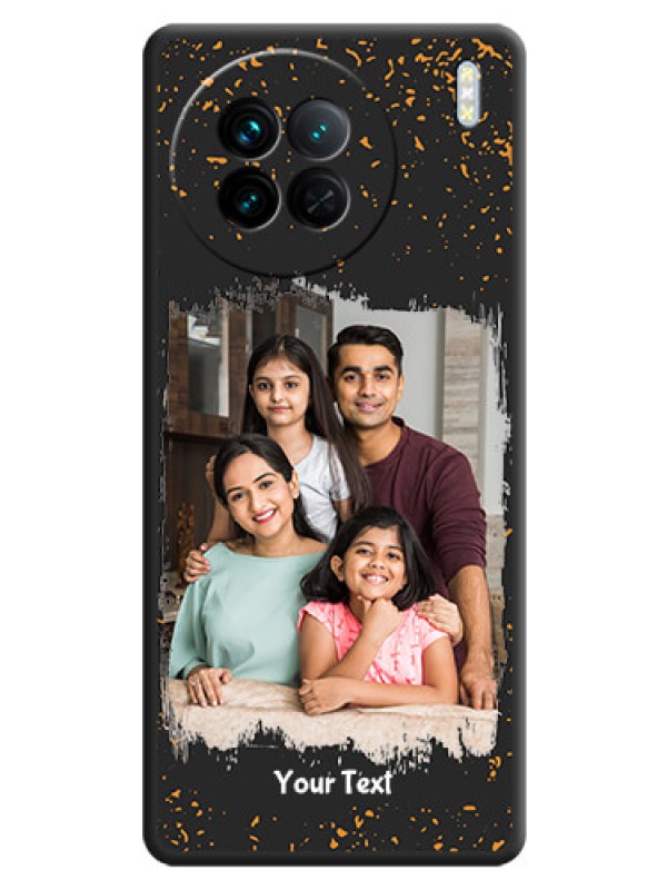 Custom Spray Free Design on Photo on Space Black Soft Matte Phone Cover - Vivo X90 5G