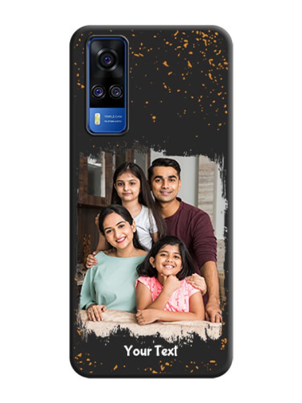 Custom Spray Free Design on Photo on Space Black Soft Matte Phone Cover - Vivo Y51