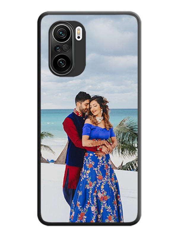 Custom Full Single Pic Upload On Space Black Personalized Soft Matte Phone Covers -Xiaomi Mi 11X 5G