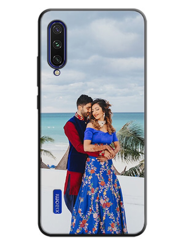 Custom Full Single Pic Upload On Space Black Personalized Soft Matte Phone Covers -Xiaomi Mi A3