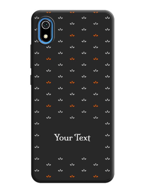 Custom Simple Pattern With Custom Text On Space Black Personalized Soft Matte Phone Covers -Xiaomi Redmi 7A