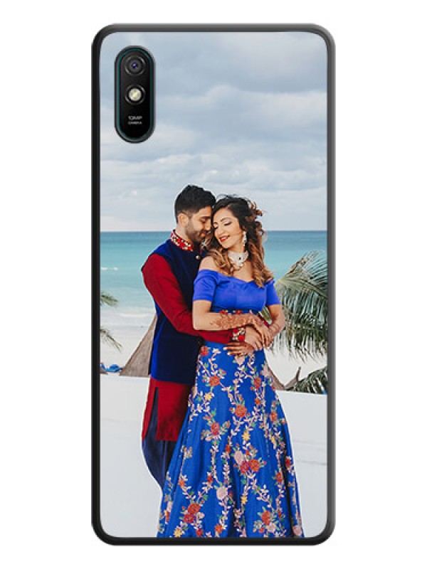 Custom Full Single Pic Upload On Space Black Personalized Soft Matte Phone Covers -Xiaomi Redmi 9A