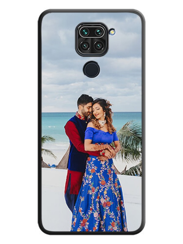 Custom Full Single Pic Upload On Space Black Personalized Soft Matte Phone Covers -Xiaomi Redmi Note 9