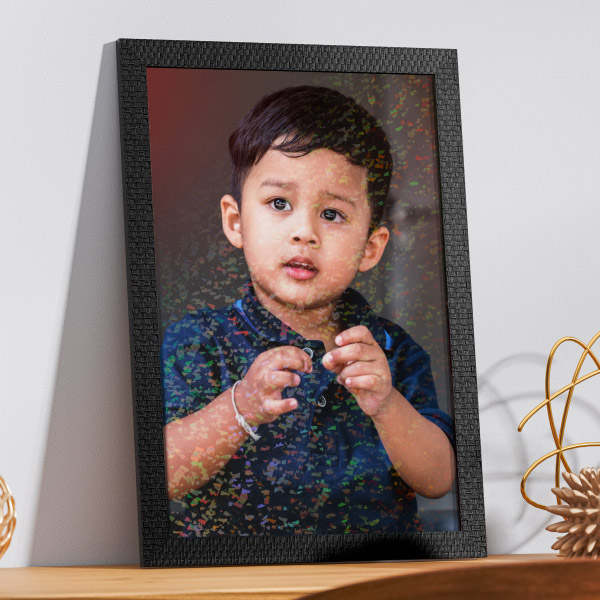 Custom Sparkling Shimmer Photo Frame