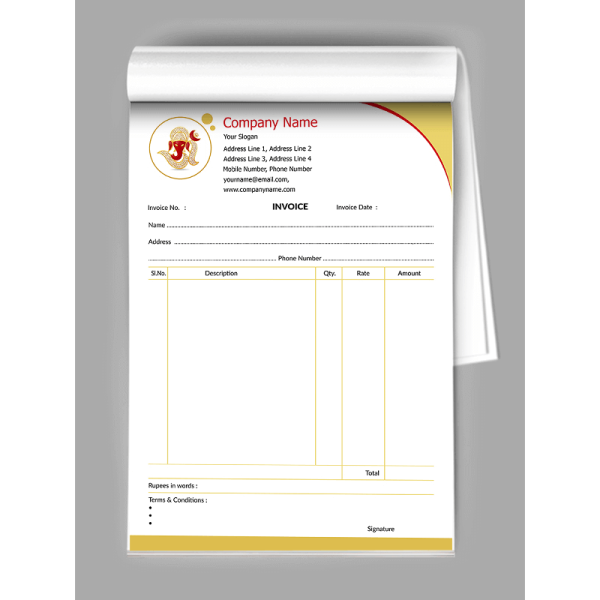 Astrology Bill Book Design Astrology Bill Book Design