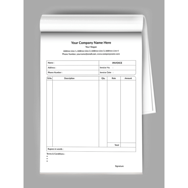 Industry Bill Book Design Industry Bill Book Design