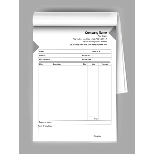 Advocate Bill Book Design Advocate Bill Book Design
