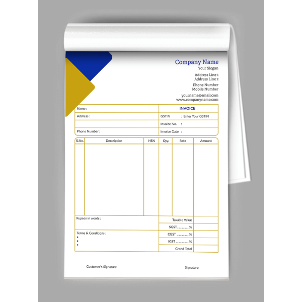 Electrician Bill Book Electrician Bill Book